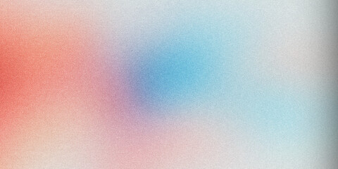 Grainy texture background, featuring with blue, white, orange colors with noise texture effect. Ideal for use as a backdrop, header, poster, banner, cover design
