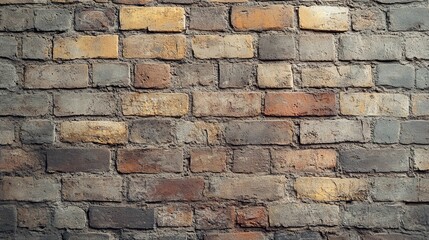Obraz premium Weathered Brick Wall with Mortar