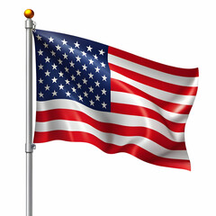 Fototapeta premium american flag or the usa flag png