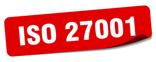 ISO 27001 STICKER