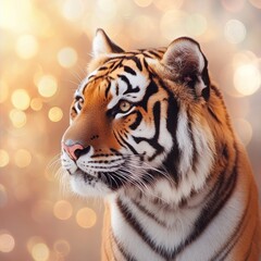 Obraz premium Majestic Tiger Portrait