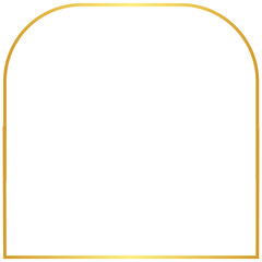 Obraz premium Minimalist golden geometric frames in art deco style | Luxury gold borders for social media post or wedding invitation | Elegant art deco frames and borders collection