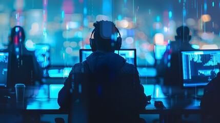 Cybersecurity Simulation Training Scenario with Team Responding to Simulated Cyber Attack