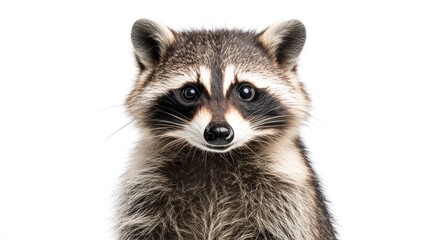 Obraz premium Close-up Portrait of a Raccoon