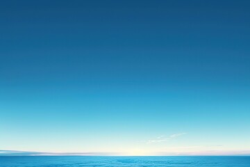 Obraz premium Plain Sky blue wallpaper. Premium color. Vector illustration