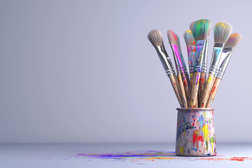 Colors of Creation.  Generative AI.