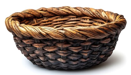 Fototapeta premium a basket on a white background