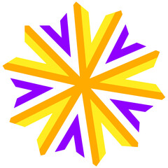 Kaleidoscope Mandala Shapes | Mystifying multi-color mandala shapes design | Colorful Vector Shapes | Creative Mandala Collection