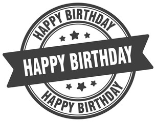 HAPPY BIRTHDAY STAMP