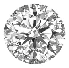 PNG Brilliant cut sparkling round diamond