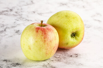Sweet juicy ripe organic apples