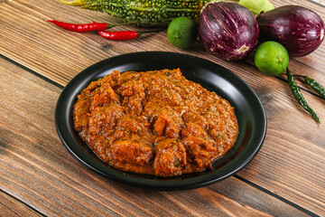 Indian cuisine - chicken masala sauce