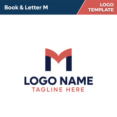 Wave & Letter Logo Template