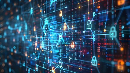 Obraz premium Real Time Cybersecurity Intelligence Sharing Platform for Collective Defense