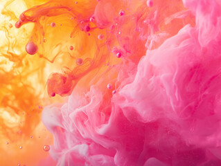 A high quality background showcasing flowing ink techniques