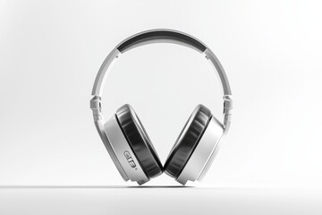 Modern Wireless Headphone Mockup Isolated created with Generative AI