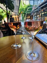 glass of red wine