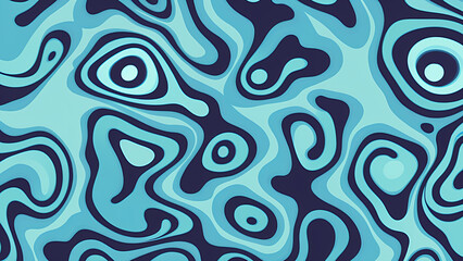 blue and black abstract 