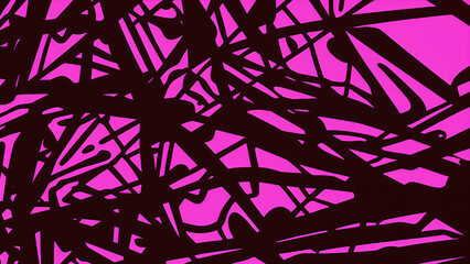pink and black abstract