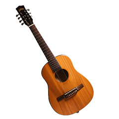 Obraz premium acoustic guitar isolated