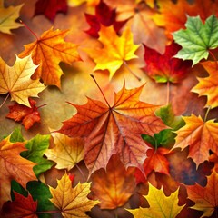 Fototapeta premium Autumnal Leaf Symphony