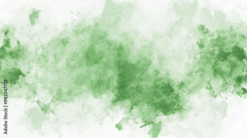 Canvas Prints Vibrant green watercolor background perfect for websites, banners, and modern designs. Ideal for a fresh look