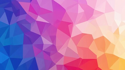 Obraz premium Explore a vibrant abstract background featuring a modern geometric pattern with a unique triangulated texture design.