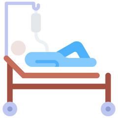 Hospital Bed Icon