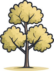 tree icon illustration