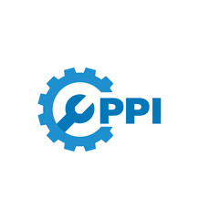 PPI letter logo design on white background. PPI logo. PPI creative initials letter Monogram logo icon concept. PPI letter design