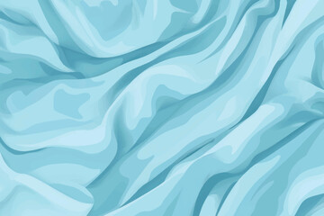 Obraz premium Flowing blue abstract fabric texture