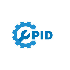 PID letter logo design on white background. PID logo. PID creative initials letter Monogram logo icon concept. PID letter design