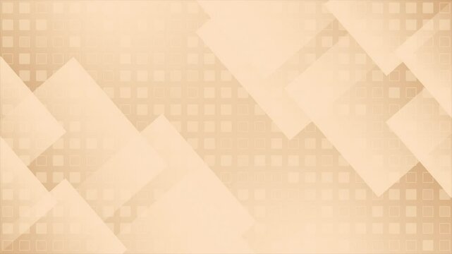 Orange color appearing and disappearing square box pattern modern design loop able geometrical background