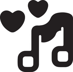 Obraz premium Love icon symbol vector image illustration 