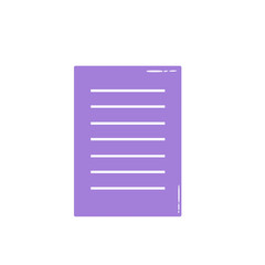 Doodle Icon con paper illustration on transparent background that can be use for background, slide view, social media, sticker, scrapbook and etc. | Aesthetic with purple color