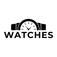 Simple watches logo design