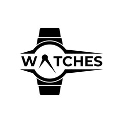Watch logo with hands resembling the letter a