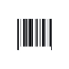 Barcode icon. Barcode symbol template for graphic and web design collection logo vector illustration