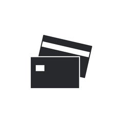 Credit Card icon. Debit Card symbol template for graphic and web design collection logo vector illustration