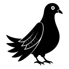 Dove silhouette