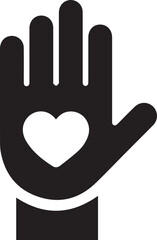 Obraz premium Love icon symbol vector image illustration 