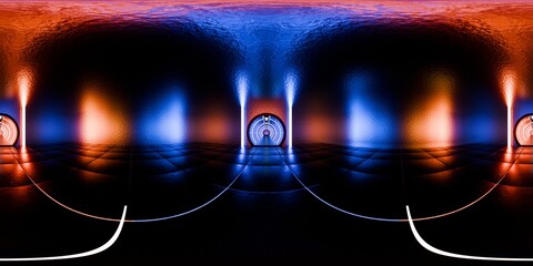 3d render tunel hdr map environment © Mat Karmon