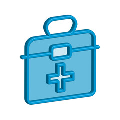 First aid kit icon template