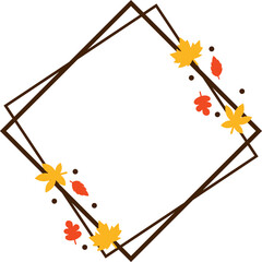 Autumn Leaf Frame