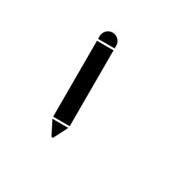 Glyph pencil icon