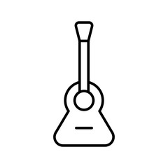 Guitar instrument icon