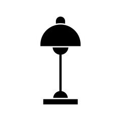 Lamp silhouette icon