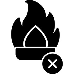 No Fire Icon