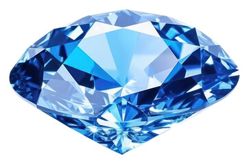 PNG Blue diamond gemstone jewelry luxury.