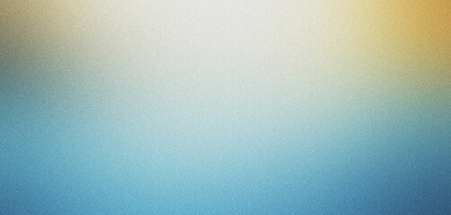 Blue yellow gradient background blending from dark to light with grainy texture